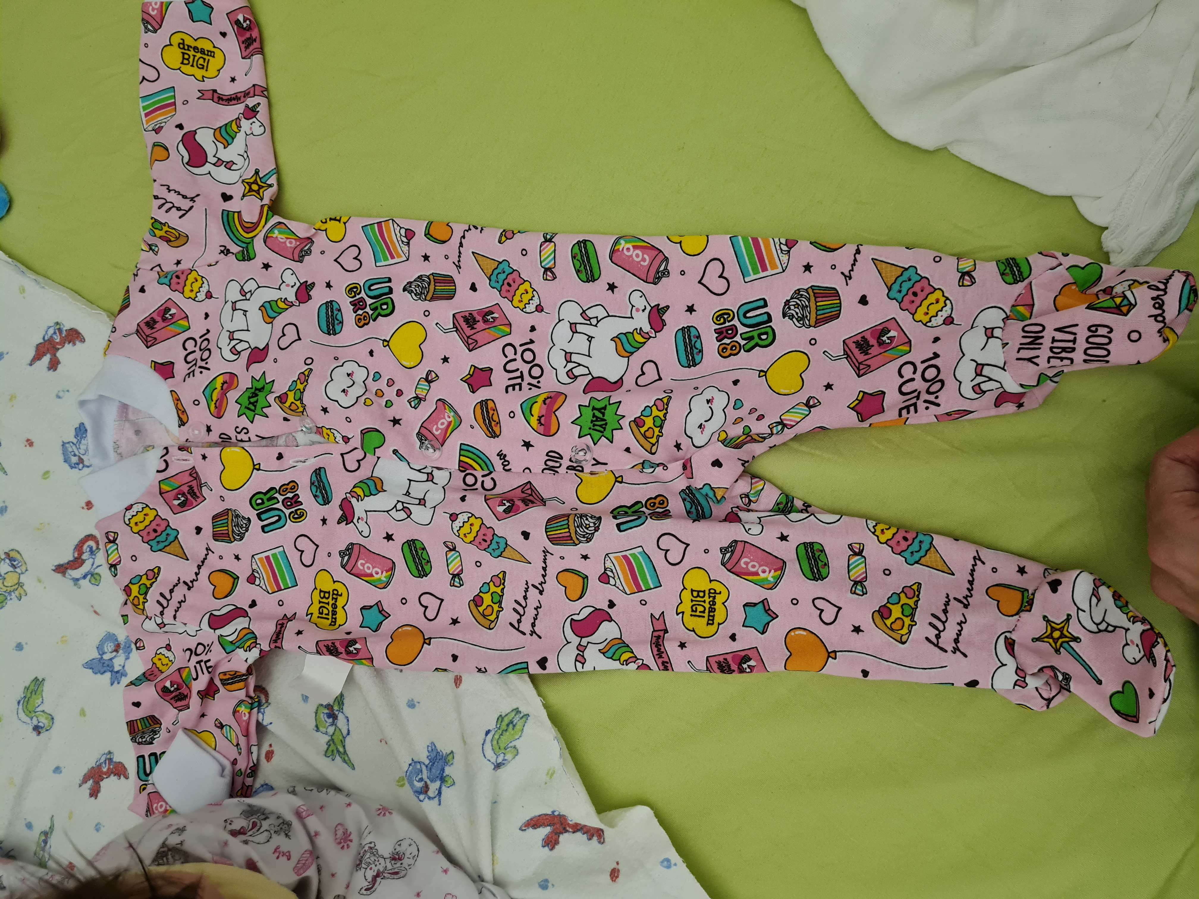 Фотография покупателя товара Комбинезон для девочки, цвет МИКС, рост 68 см (22) - Фото 2