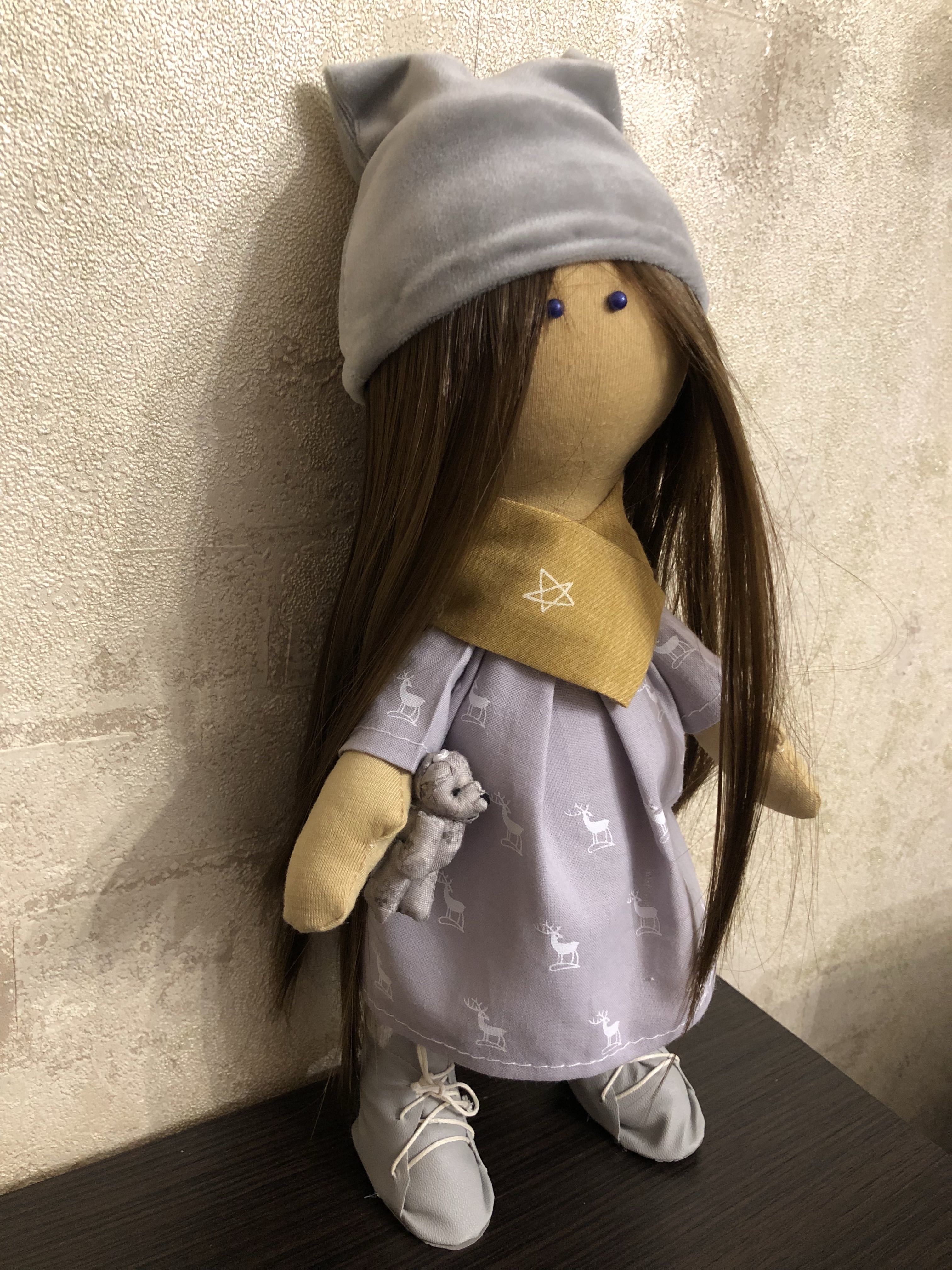 Фотография покупателя товара Набор для шитья. Интерьерная кукла «Софья», 30 см - Фото 1
