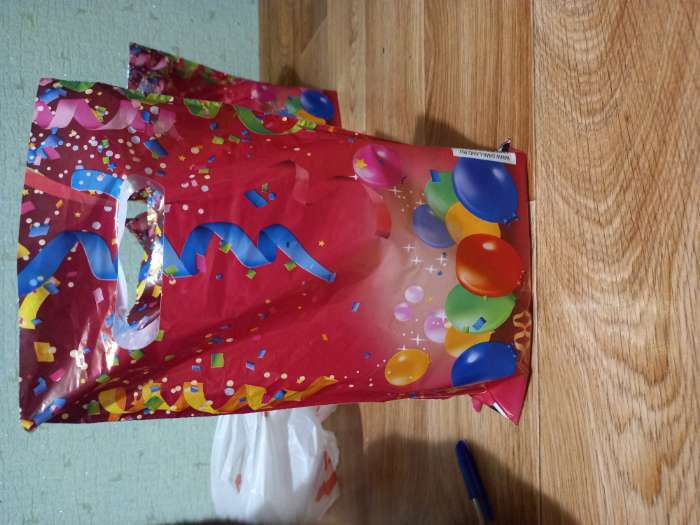 Фотография покупателя товара Пакет "Праздничные шары", полиэтиленовый, с вырубной ручкой, 20 х 30 см, 30 мкм - Фото 2