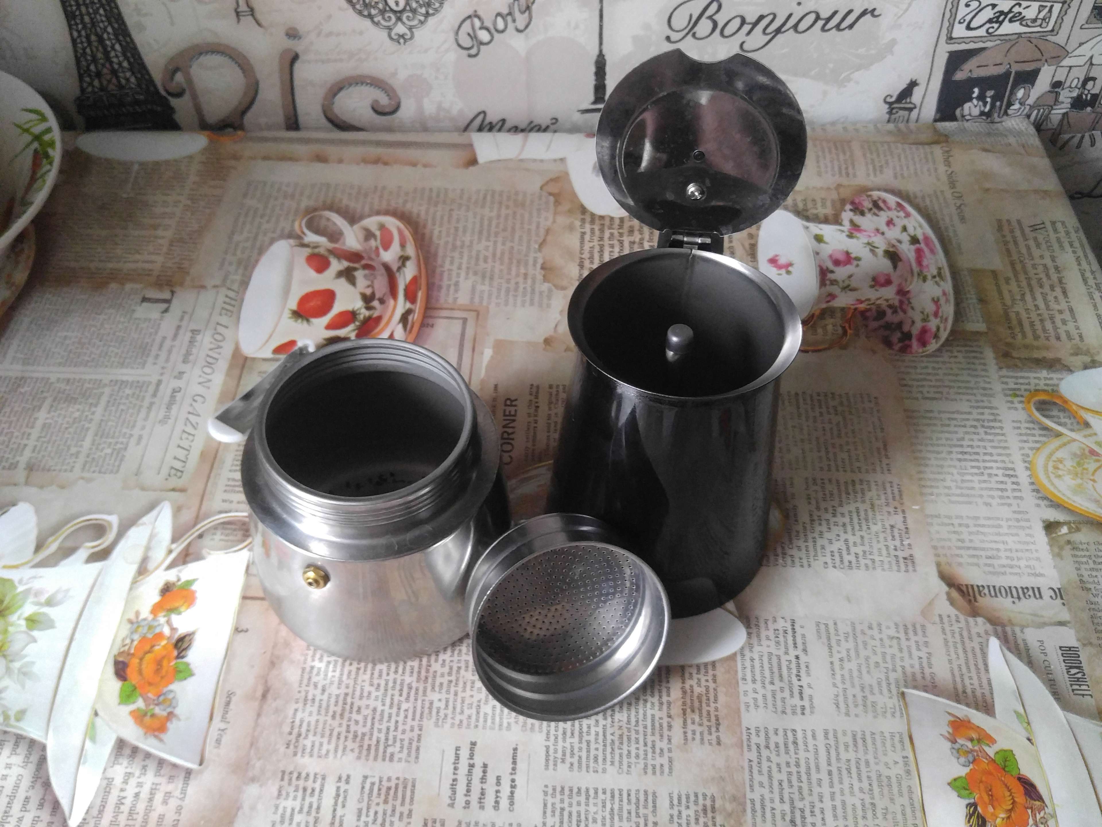 Фотография покупателя товара Кофеварка гейзерная Magistro «Классик», на 2 чашки, 100 мл, цвет чёрный - Фото 2