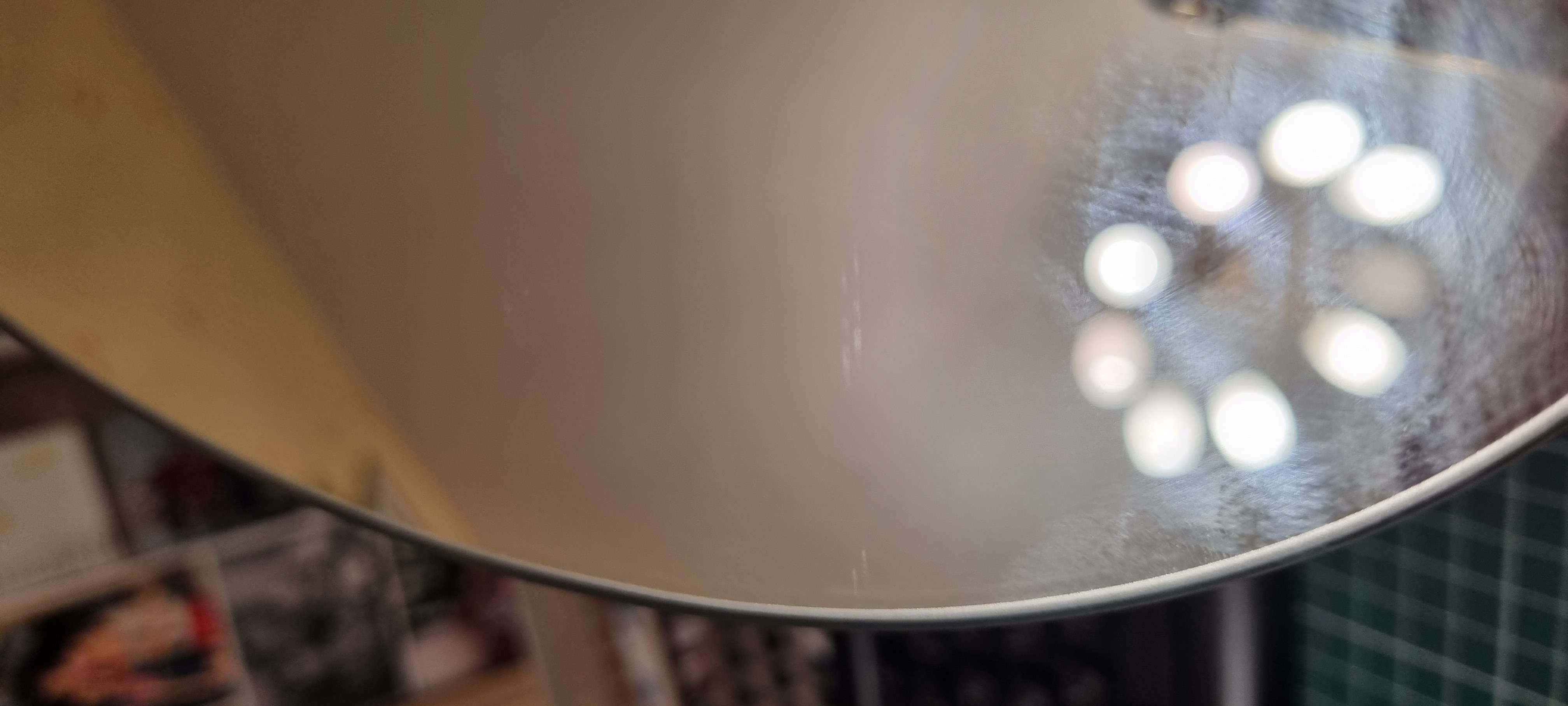 Фотография покупателя товара Зеркало настольное «Овал», зеркальная поверхность 14,5 × 19,5 см, цвет серебристый