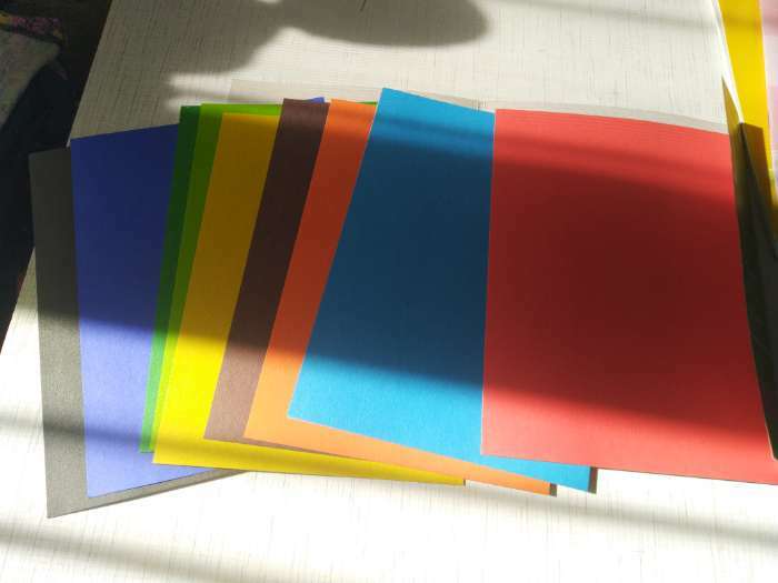 Фотография покупателя товара Картон цветной А5, 10 листов, 10 цветов "Хобби Тайм", МИКС - Фото 1