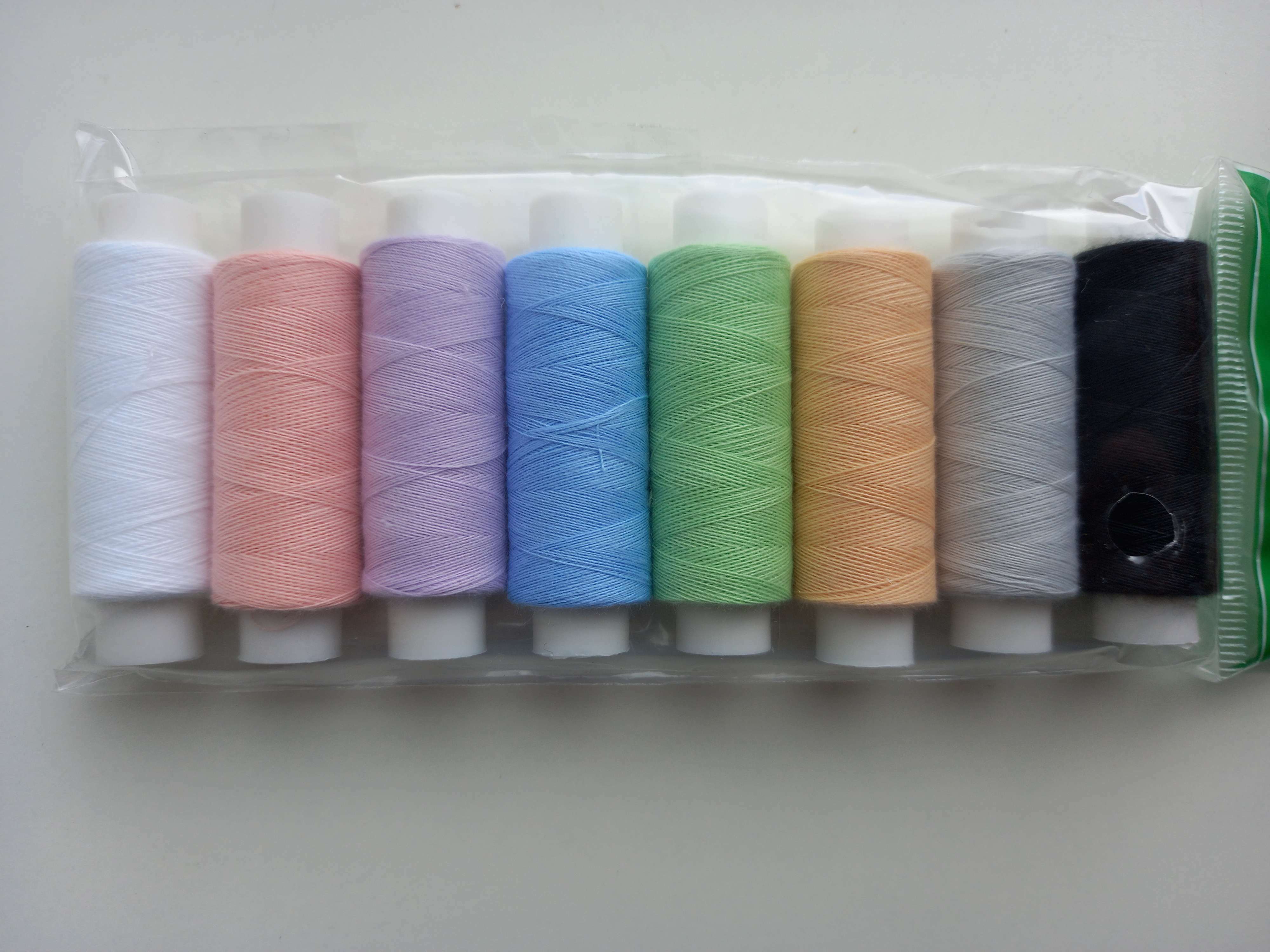 Фотография покупателя товара Набор ниток «Пастель», 50/2, 150 м, 8 шт, цвет разноцветный - Фото 1