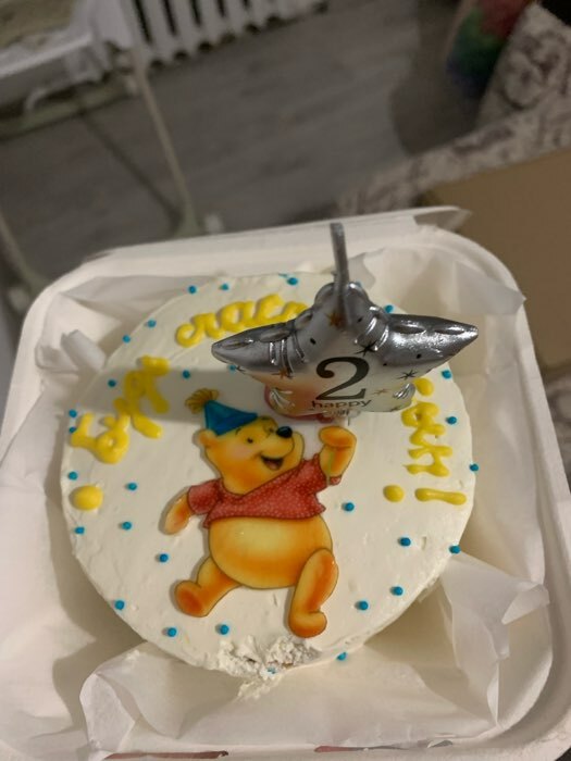 Фотография покупателя товара Свеча в торт "С днем рождения. Звезда", 5,5 см, разноцветная - Фото 24