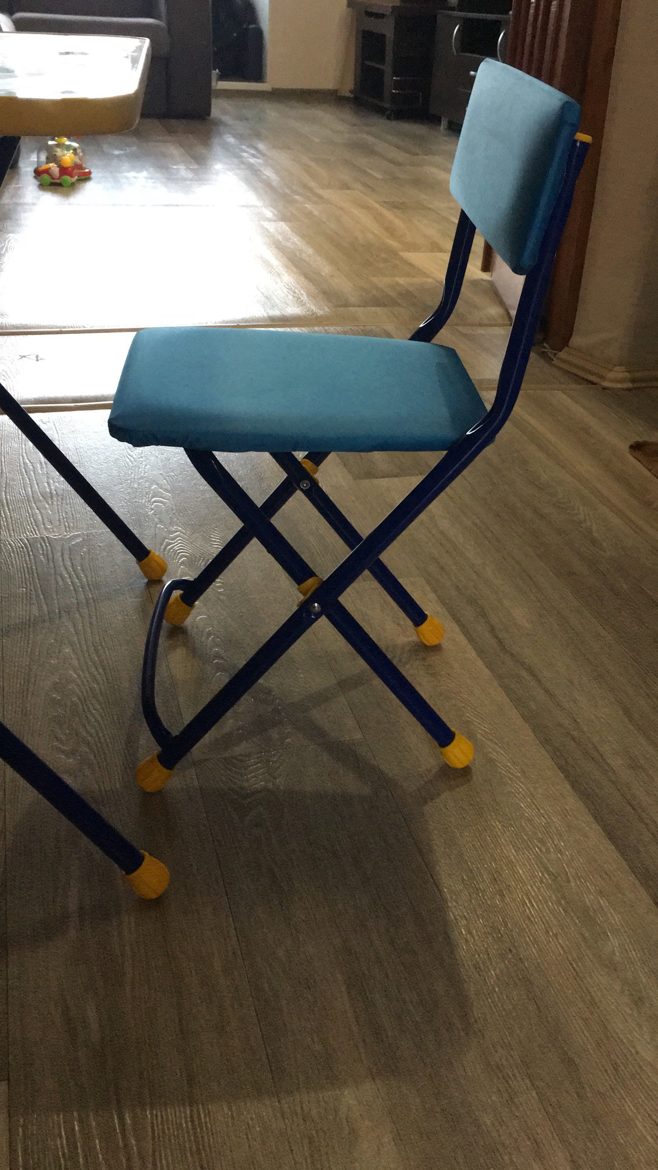 Фотография покупателя товара Комплект детской мебели «Человек Паук 2» складной, цвет синий - Фото 1