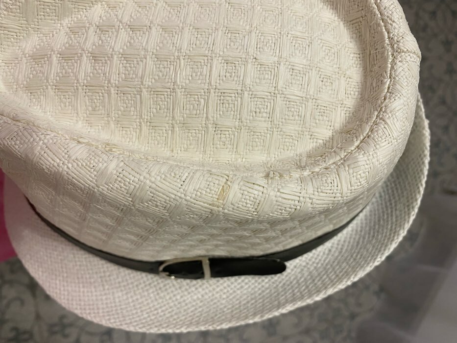 Фотография покупателя товара Шляпа мужская MINAKU "Классика", размер 58, цвет белый - Фото 2