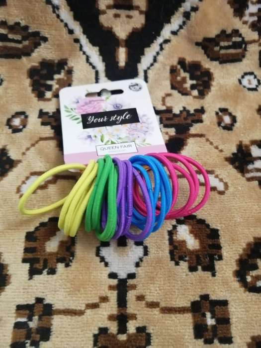 Фотография покупателя товара Резинка для волос "Тофи" (набор 20 шт) разноцветные