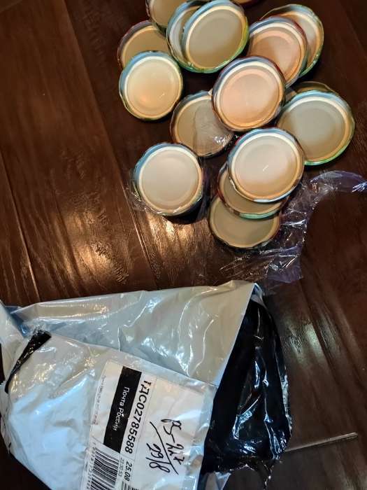 Фотография покупателя товара Крышка для консервирования «Элитная», ТО-82 мм, лакированная, упаковка 20 шт, цвет МИКС - Фото 5