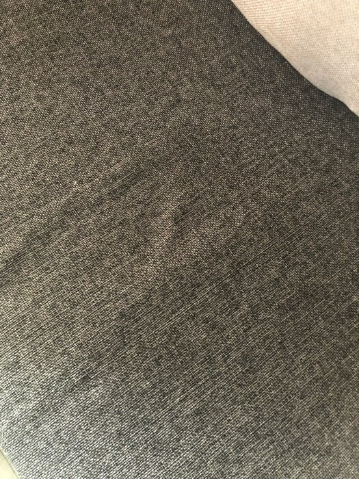 Фотография покупателя товара Угловой диван «Майами», механизм еврокнижка, левый угол, рогожка, цвет серый / бежевый - Фото 3
