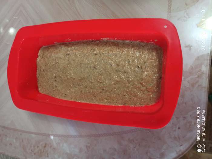 Фотография покупателя товара Форма для выпечки Доляна «Хлеб. Полосы», силикон, 27,5×13,5×7 см (внутренний 23,5×10), цвет персиковый - Фото 3