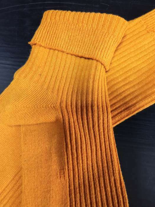 Фотография покупателя товара Носки женские MINAKU цвет жёлтый, размер 36-39 (23-25 см)