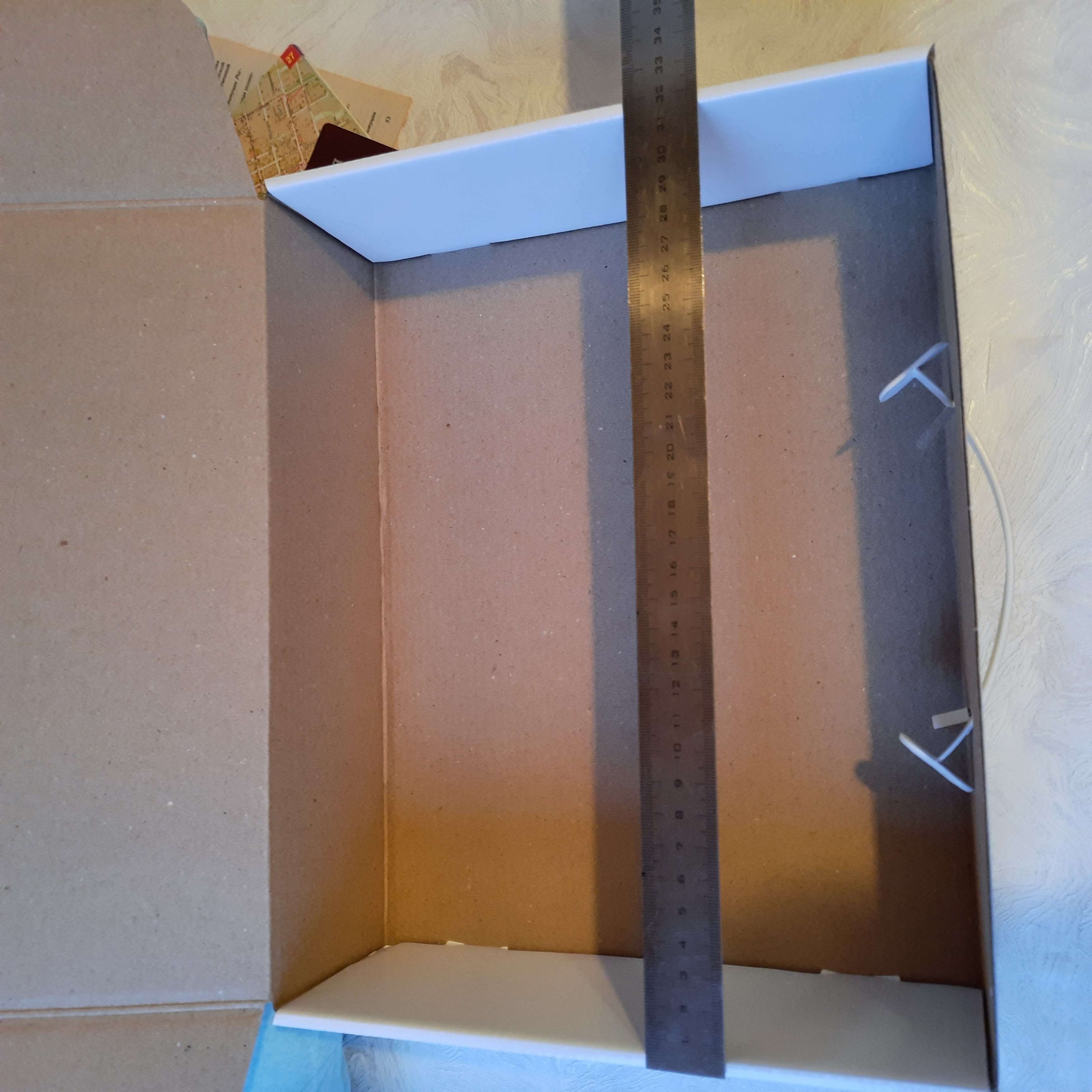 Фотография покупателя товара Коробка самосборная, белая, ламинированная, 25 х 32 х 8,5 см - Фото 1
