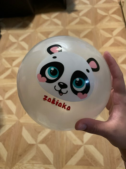 Фотография покупателя товара Мяч детский ZABIAKA, d=22 см, 60 г, цвет МИКС - Фото 1