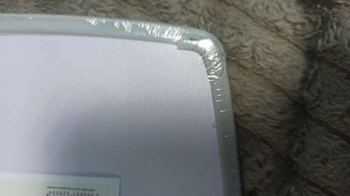Фотография покупателя товара Доска разделочная пластиковая Доляна «Гранит», прямоугольная, 30×20 см, цвет серый