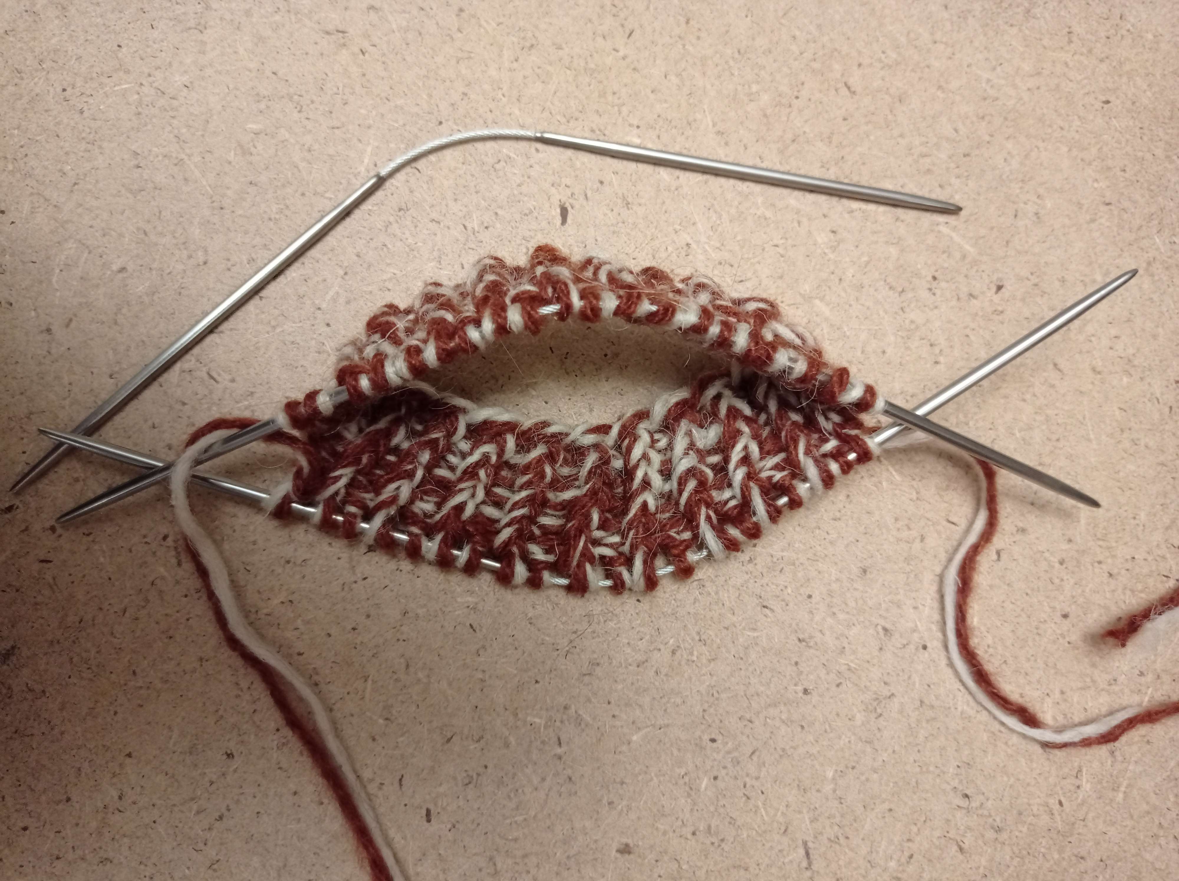 Фотография покупателя товара Спицы для вязания, чулочные, гибкие, d = 4,5 мм, 21 см, 3 шт - Фото 5