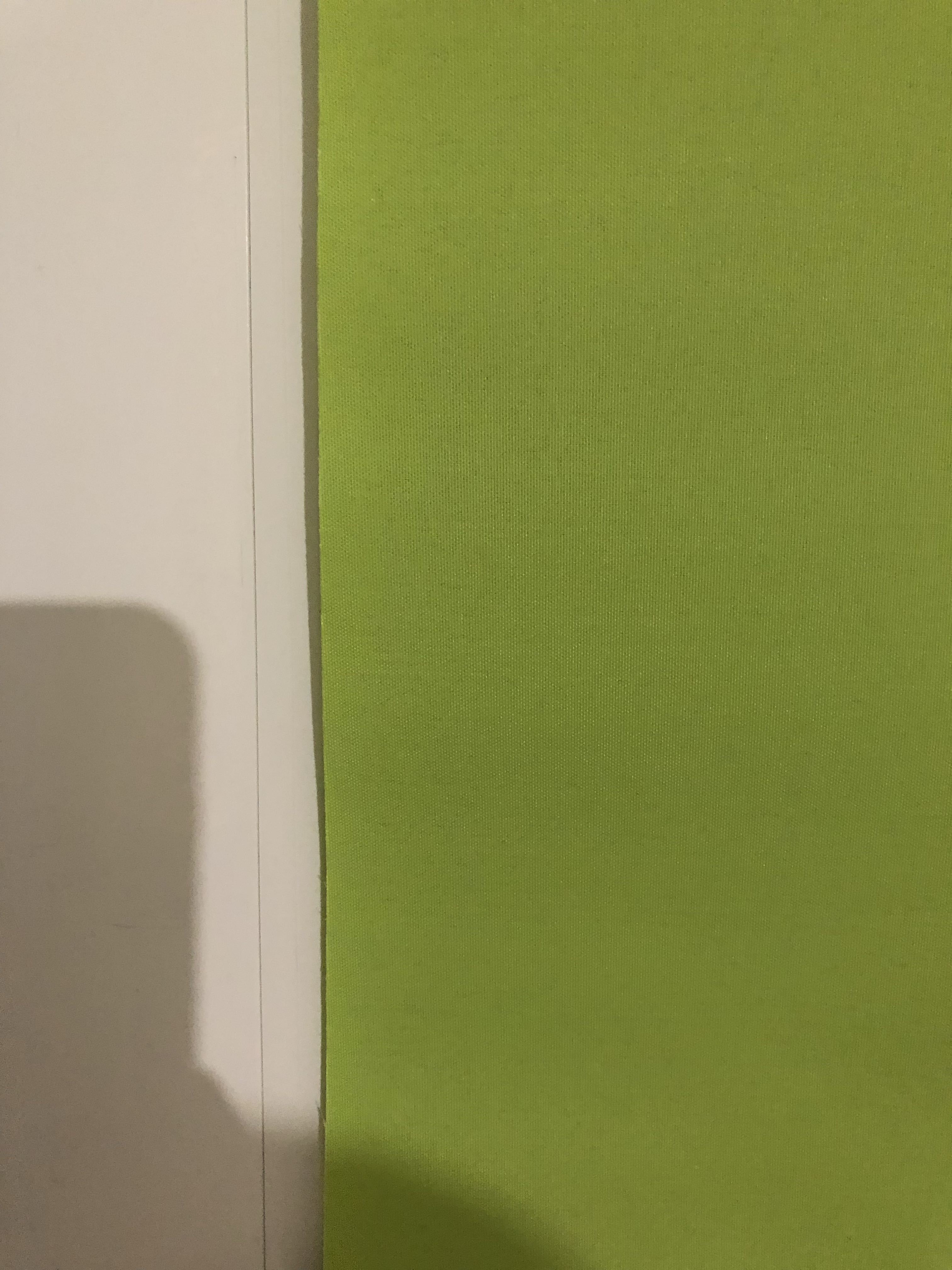 Фотография покупателя товара Штора рулонная 90×180 см (с учётом креплений 3,5 см), цвет зелёный - Фото 2