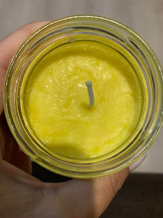 Фотография покупателя товара Натуральная эко свеча "Сладкая ваниль", 7х7,5 см, жёлтая, 14 ч