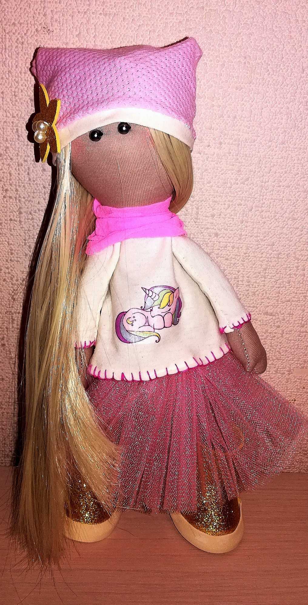 Фотография покупателя товара Набор для создания текстильной куклы "Мечтательница" - Фото 4