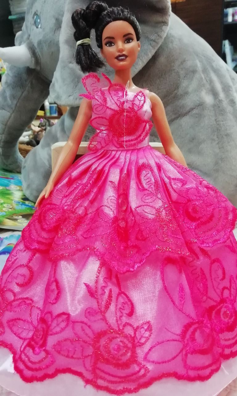 Фотография покупателя товара Одежда для куклы «Бальное платье», МИКС - Фото 5