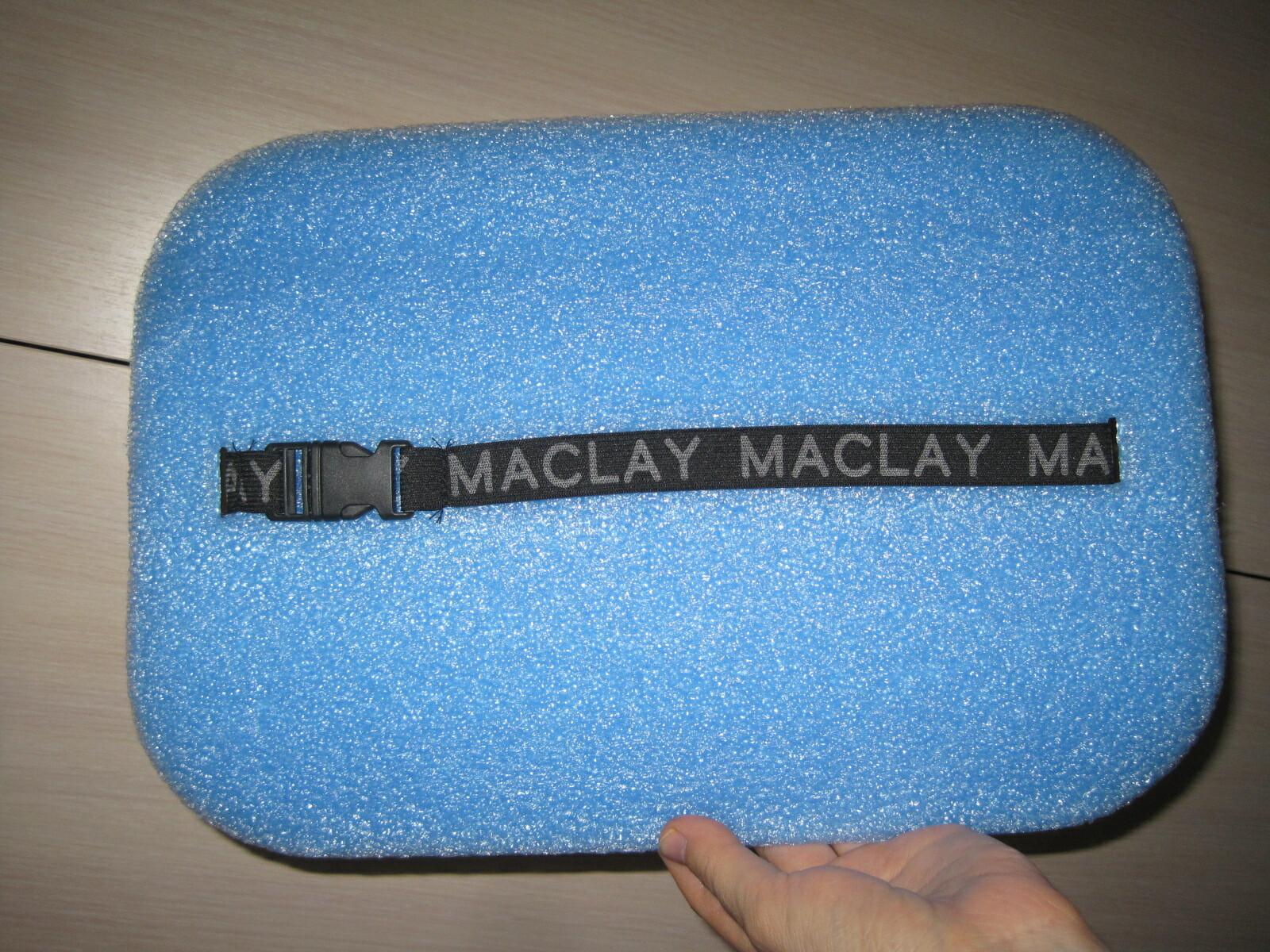 Фотография покупателя товара Сидушка туристическая на резинке maclay, с фольгой, 10 мм