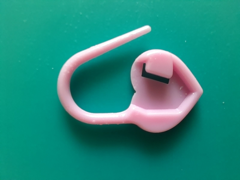 Фотография покупателя товара Набор маркеров для петель «Сердце», 2 см, 20 шт, цвет розовый - Фото 5