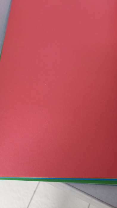 Фотография покупателя товара Картон цветной, А4, 16 листов, 16 цветов, немелованный, двусторонний, в папке, 200 г/м², Тачки - Фото 2