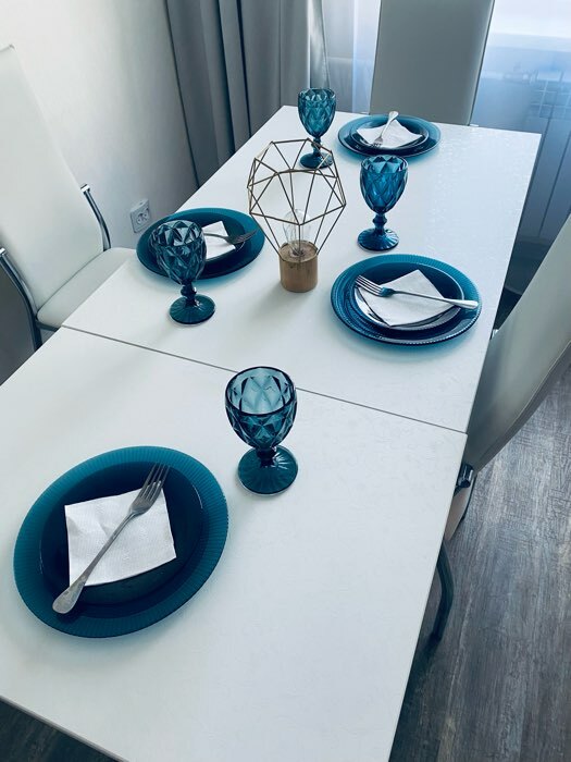 Фотография покупателя товара Бокал из стекла Magistro «Круиз», 250 мл, 8×15,3 см, цвет синий - Фото 8