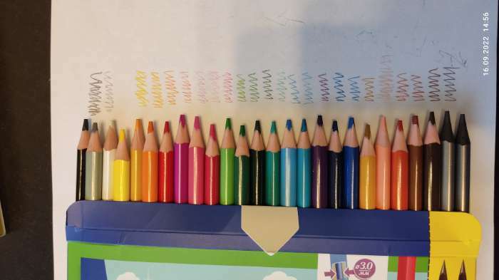 Фотография покупателя товара Карандаши цветные 24 цвета Berlingo «Корабли» + два чернографитных карандаша - Фото 1