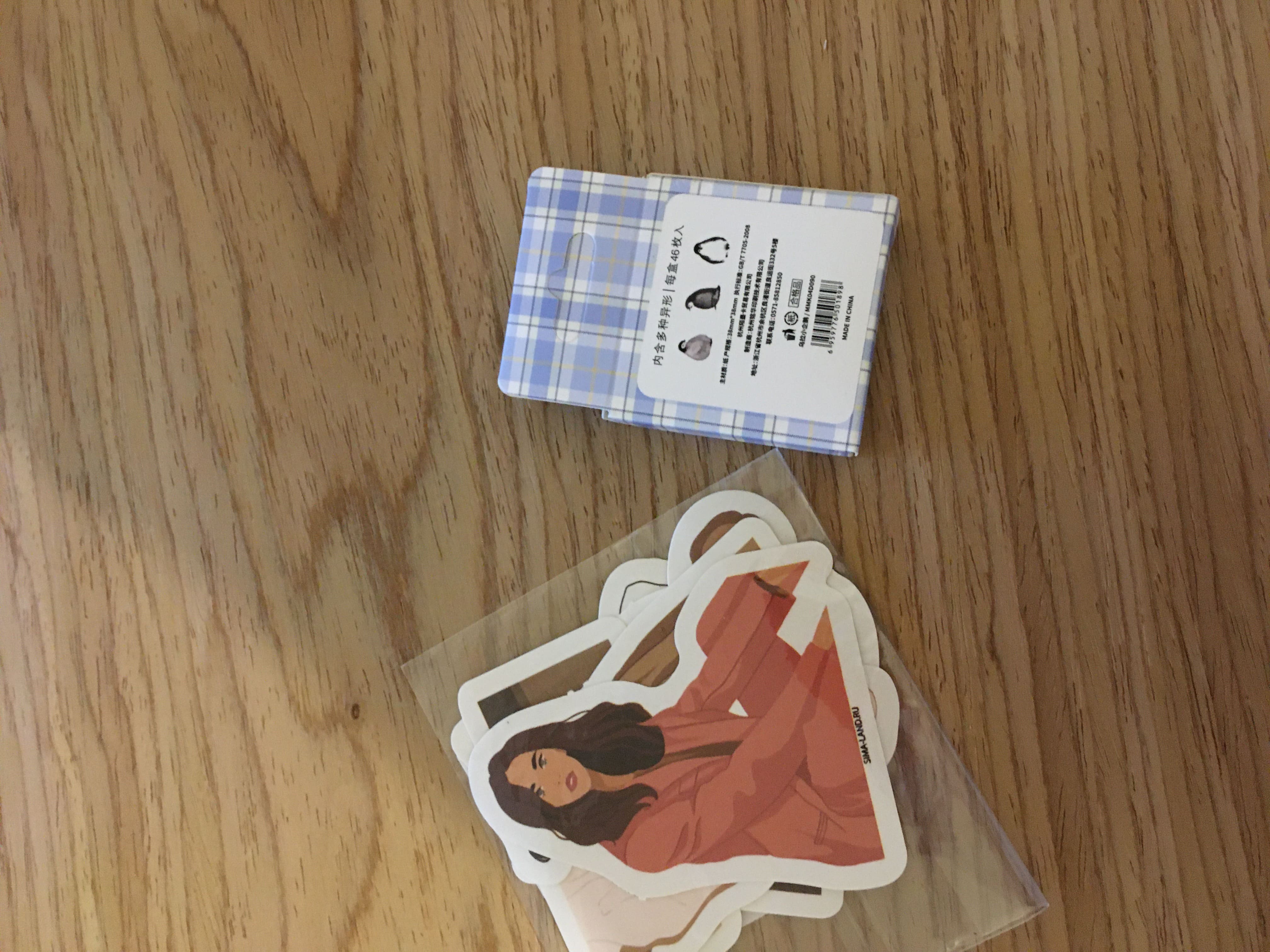 Фотография покупателя товара Набор бумажных наклеек Girl power, 7 × 6 см, 10 шт - Фото 6