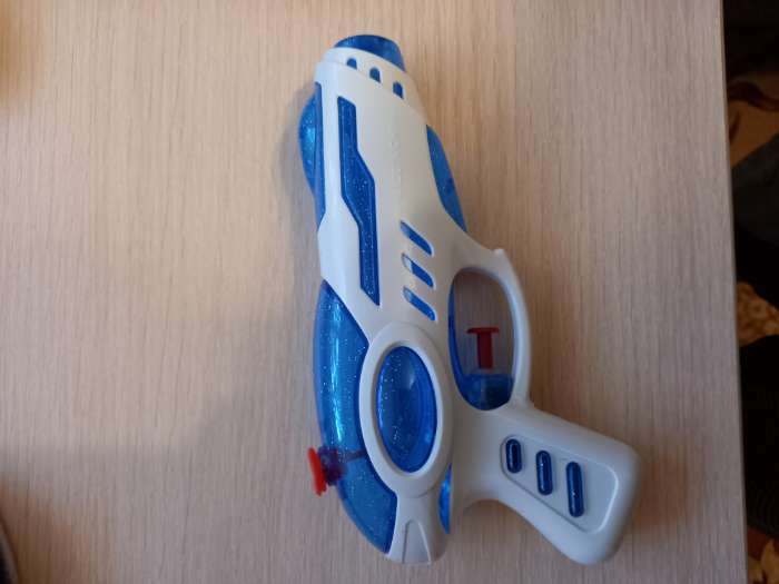 Фотография покупателя товара Водный пистолет «Галактика», 18 см, цвет МИКС - Фото 1