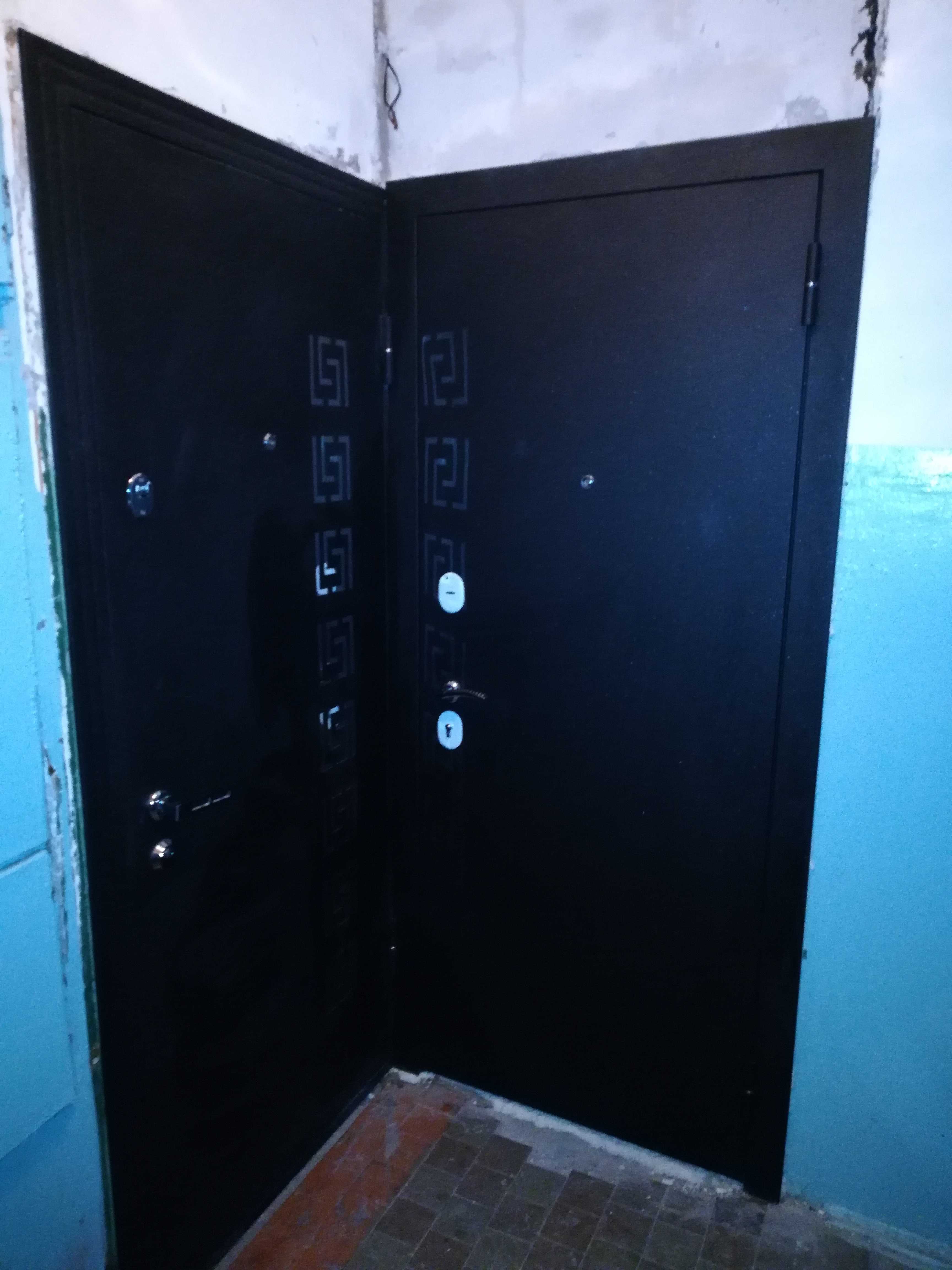 Фотография покупателя товара Дверь входная Гарда Муар Дуб Сонома 2050х860 (правая)