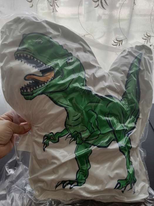 Фотография покупателя товара Подушка декоративная Этель «Динозавр», 44х44 см, велюр