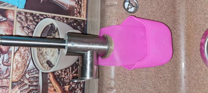 Фотография покупателя товара Подставка для губки Доляна «Симплекс», 20×9×4,5 см, цвет МИКС - Фото 3