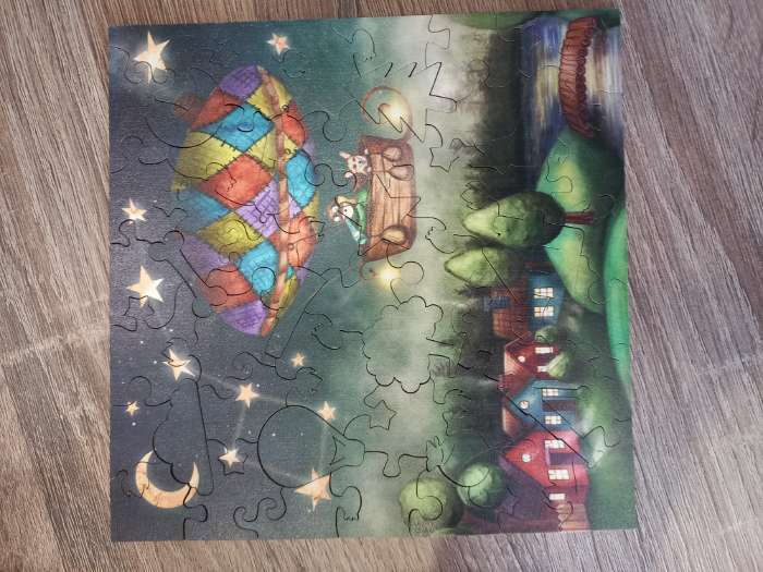 Фотография покупателя товара Фигурный деревянный пазл «Путешествие вокруг света» - Фото 1