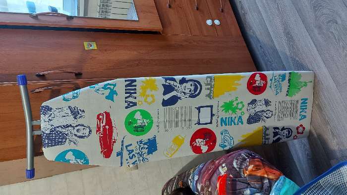 Фотография покупателя товара Чехол для гладильной доски Nika, 125×36 см, рисунок МИКС - Фото 23