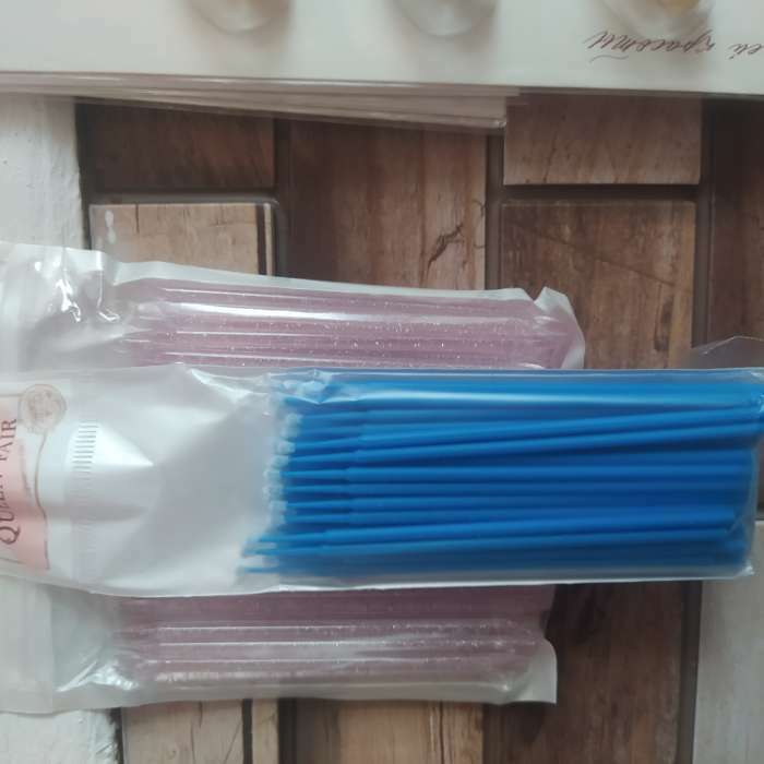 Фотография покупателя товара Набор микробрашей для наращивания и ламинирования ресниц, 50 шт, цвет МИКС