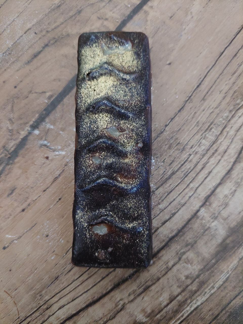 Фотография покупателя товара Форма для шоколада и конфет «Батончик классический», 21×14 см, 3 ячейки (9×3×1,6 см), цвет прозрачный - Фото 1