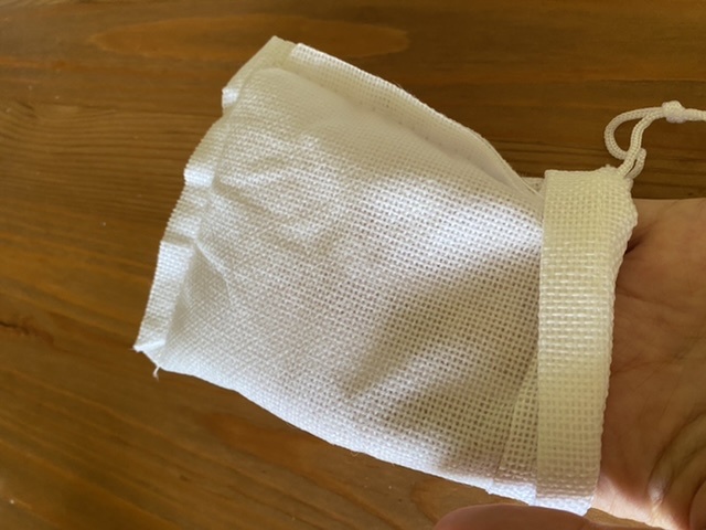 Фотография покупателя товара Холщовый мешочек для украшений, подарков и трав, текстиль «Эко», бежевый, 10×14 см - Фото 2