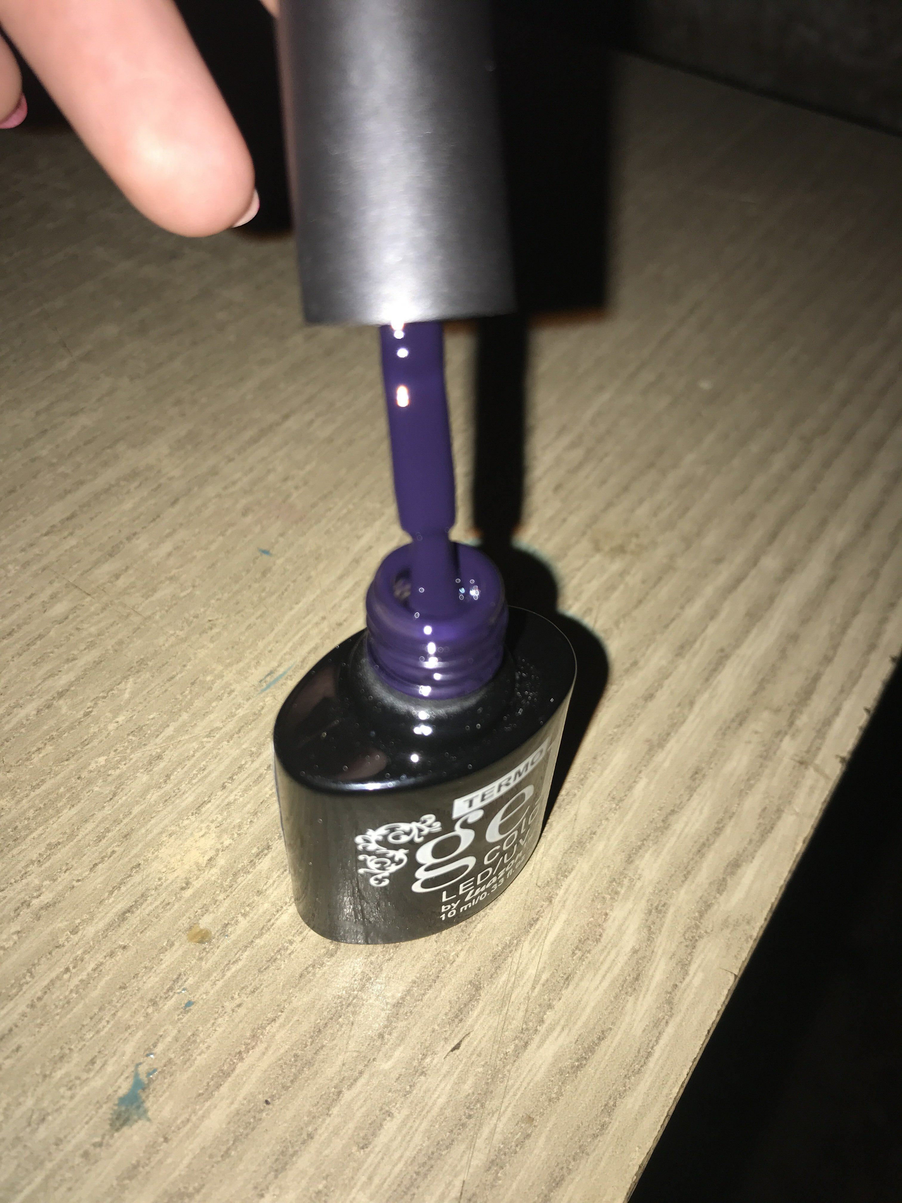 Фотография покупателя товара Гель-лак для ногтей «Термо», LED/UV, цвет А2-045 васильковый, 10 мл - Фото 3