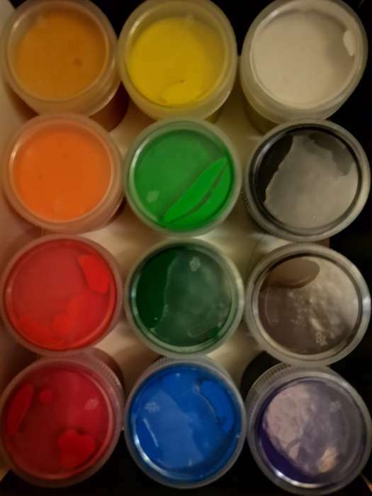 Фотография покупателя товара Гуашь художественная Спектр, набор 12 цветов, 40 мл, "Радуга" - Фото 1