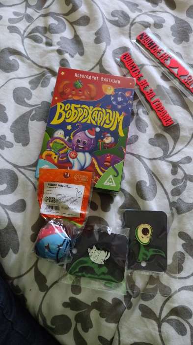 Фотография покупателя товара Значок «Котейка», цвет белый в чёрном металле - Фото 2