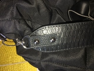 Фотография покупателя товара Ремень для сумки TEXTURA, цвет чёрный - Фото 1