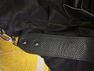 Фотография покупателя товара Ремень для сумки TEXTURA, цвет чёрный - Фото 2