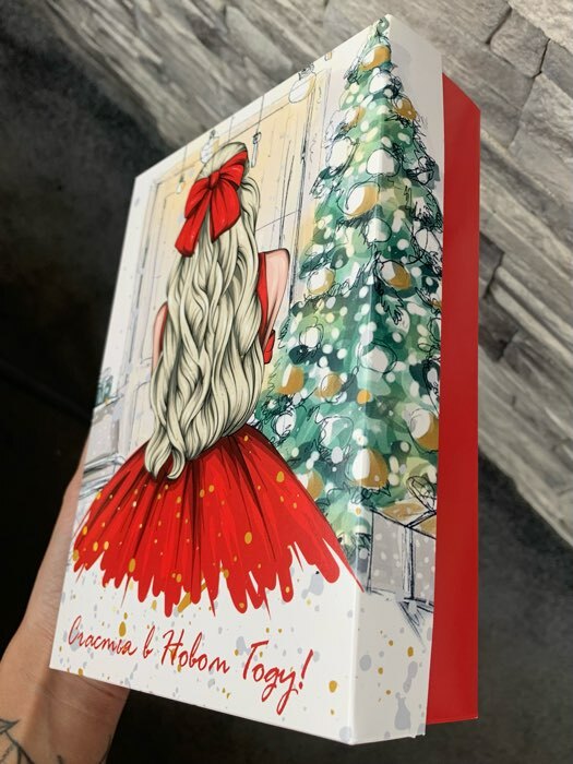 Фотография покупателя товара Подарочная новогодняя коробка сборная «Счастливой зимы», 21×15×5.7 см - Фото 21