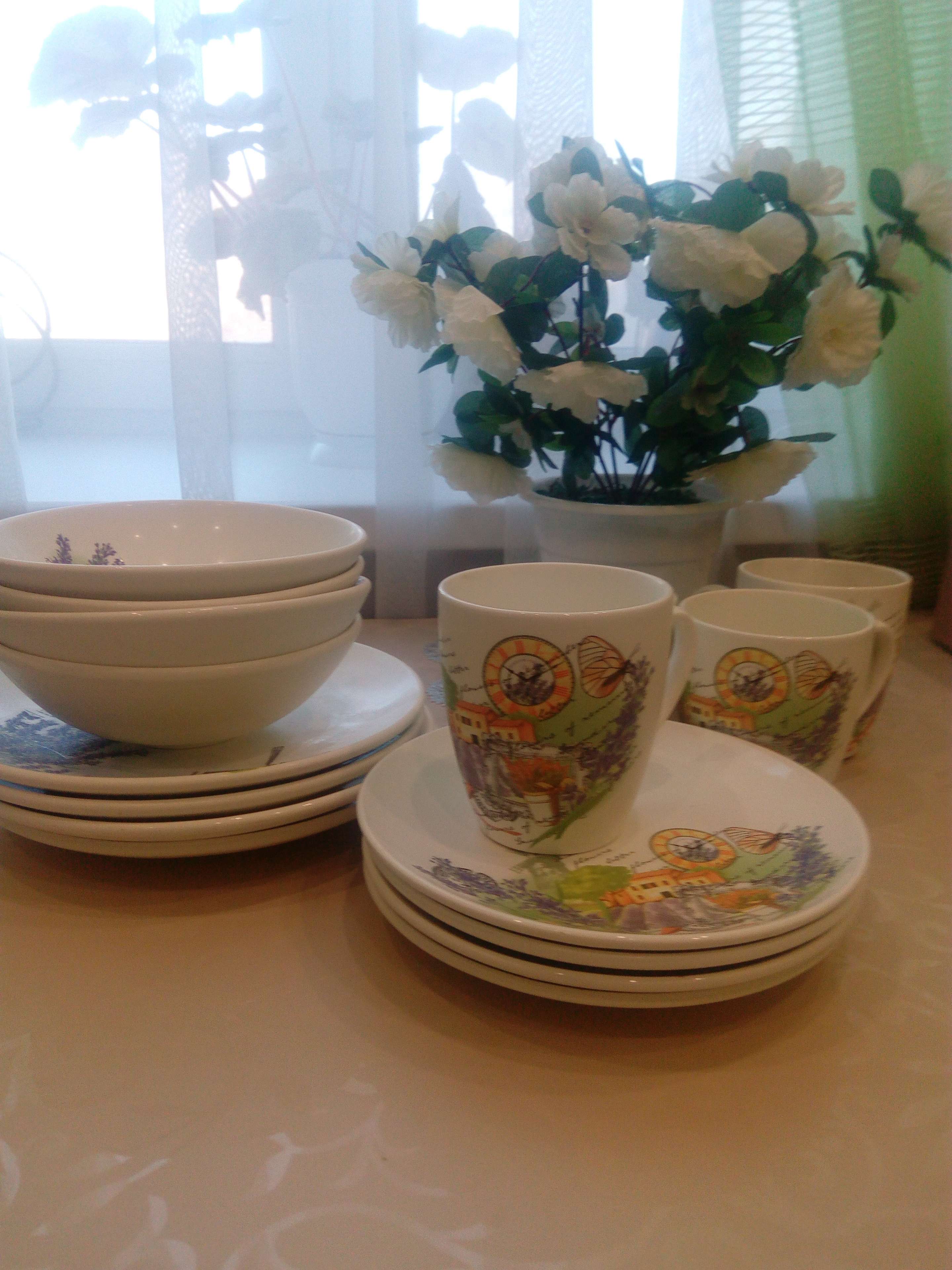 Фотография покупателя товара Набор посуды «Лаванда», 16 предметов - Фото 2