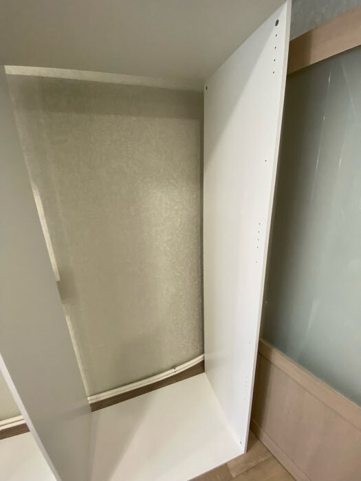 Фотография покупателя товара Шкаф 4х дверный с зеркалами Горизонт, 1800х570х2072, Белый/Белый