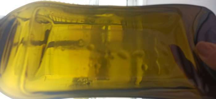 Фотография покупателя товара Тарелка из бутылки «Селена», стеклянная, 30×15,5 см