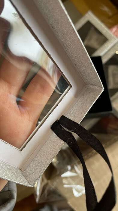 Фотография покупателя товара Коробочка подарочная под набор «Селебрити», 7×9 (размер полезной части 6,5×8,5 см), цвет серебристо-чёрный