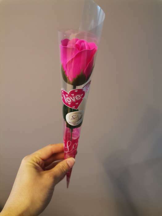 Фотография покупателя товара Мыльная роза, фуксия - Фото 3