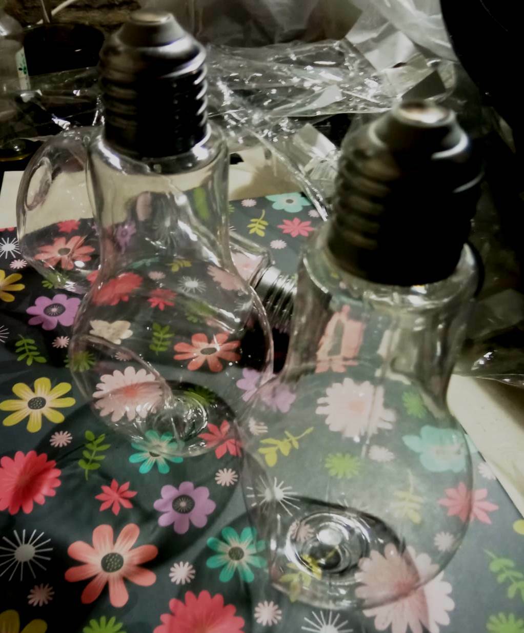 Фотография покупателя товара Бутылочка для хранения «Лампочка», 200 мл, цвет прозрачный